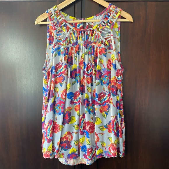 Faye Floral Top, Size S - Picture 2 of 7